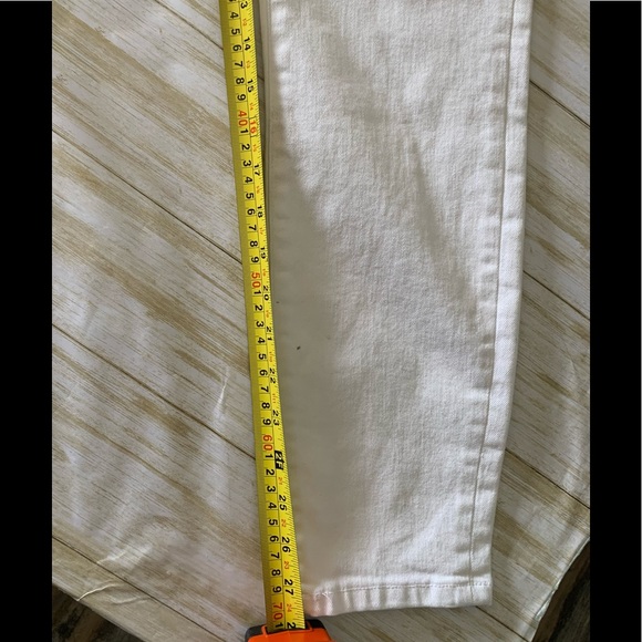 EVERLANE WOMEN'S WHITE MID-RISE SKINNY JEANS SZ 29R - Picture 5 of 7